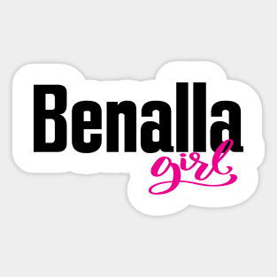 Benalla Girl Australia Raised Me Sticker